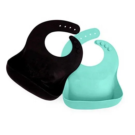 High Quality Cute Pattern Soft Comfortable Baby Silicone Bib