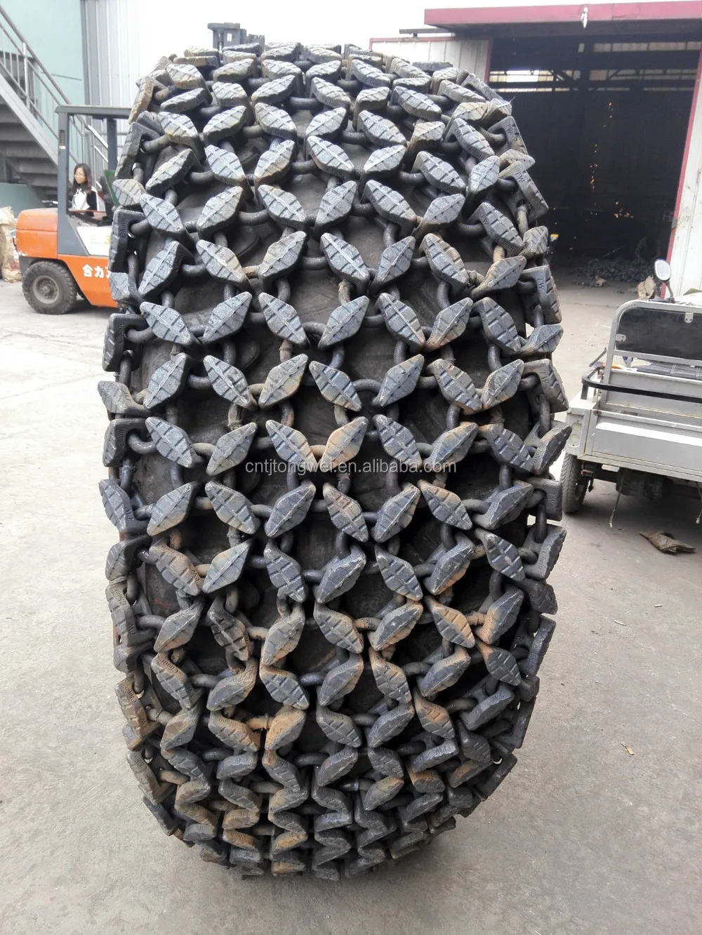 Wheel Loader Tyre protection Chain 26.5-25