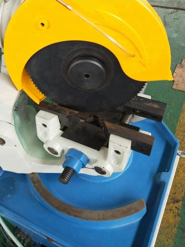 Fabrication cut-off round heavy duty bench ss ms pneumatic pipe cutting machines