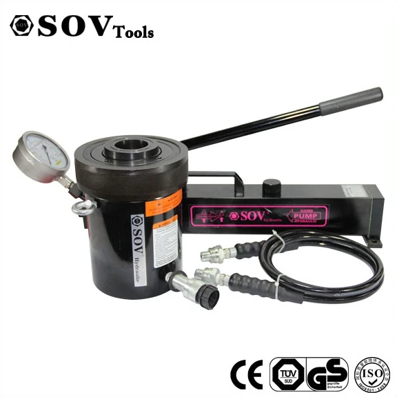 RCH series single acting hollow hydraulic  jack/cylinder