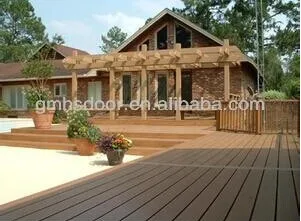 House decorative wpc flooring , vinyl wpc decking