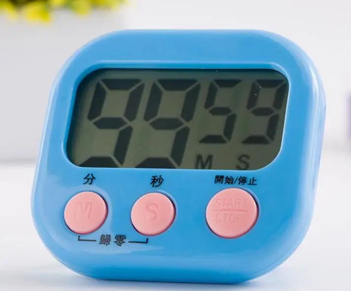 Кухонные Таймеры 99 минут 59 секунд цифровые Большие ЖК таймеры обратного отсчета