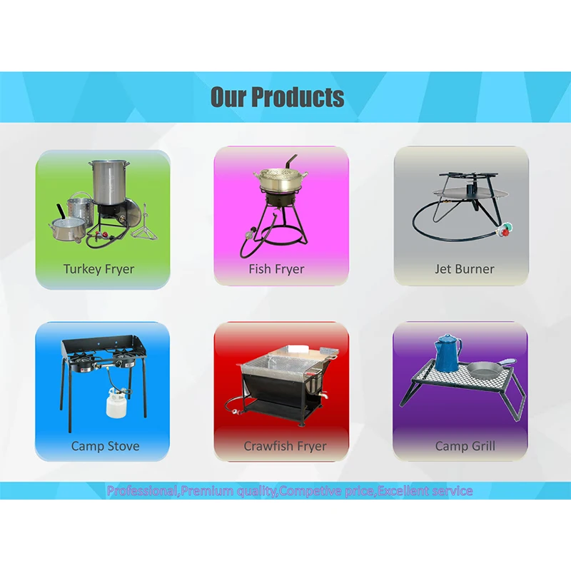 
Portable outdoor gas cooking stove 