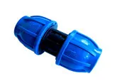 Plastic pipe fitting 16 bar PN16 compression tee elbow PP PE fitting