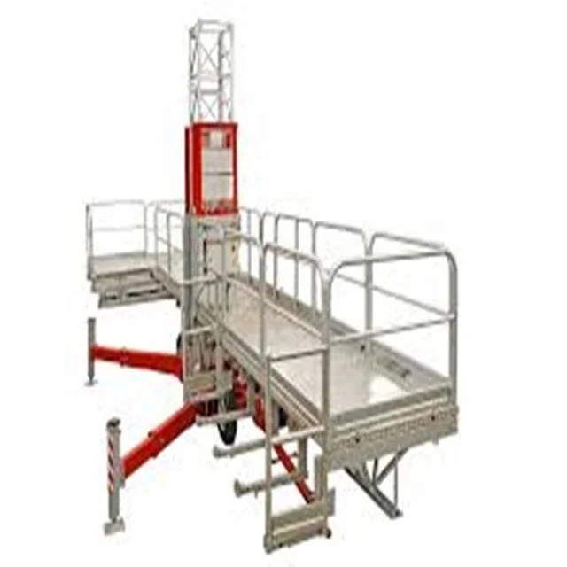 hot sale mast climbing work platform with 700mm*700mm*1508mm mast type