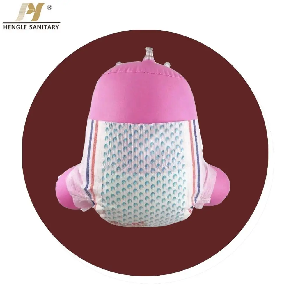 Wholesale Fashion Disposable Baby Diaper Machine Manufacturing Newborn Baby Diaper Stock