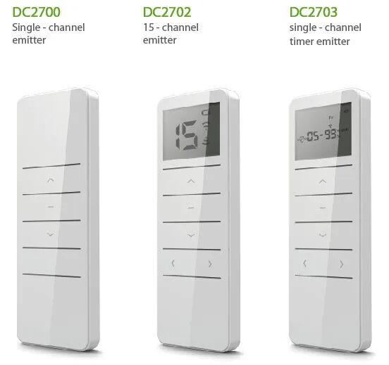 Control System Motor Controller Single Channel 433.92MHz Frequency Hand Held Emitter DC2700 Remote control