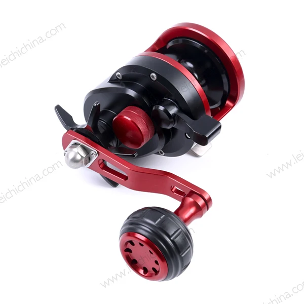 New wholesale 6+1 aluminum fishing slow jigging reel