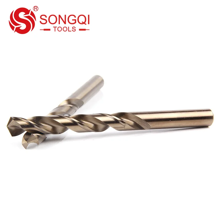 SONGQI 13PCS/19PCS/25PCS Hss M35 Twist Drill Bits Set for Drilling Stainless Steel in Iron Box