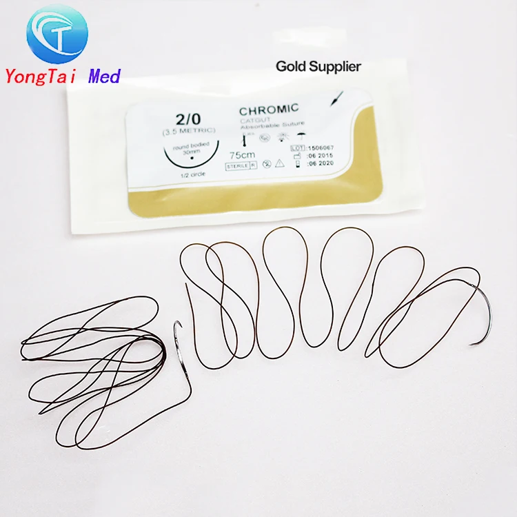 
Professional manufacturer supply medical nonabsorbable suture polypropylene surgical suture thread 