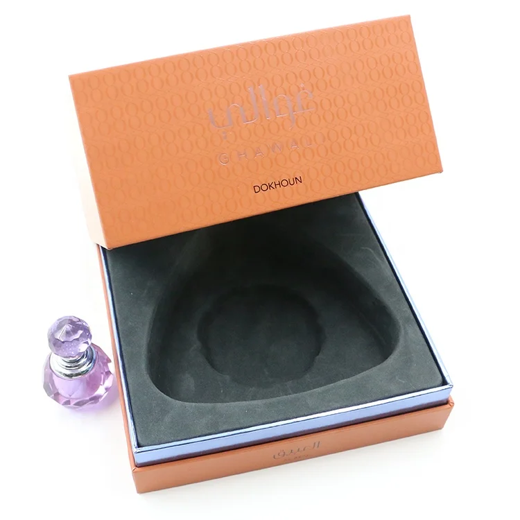 Custom Logo Cardboard Essential Oil Packaging Box Luxury Perfume Jar Gift Cosmetic Box with Embossed logo