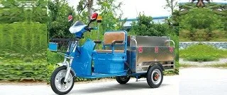 Factory direct dumping bucket electric tricycle /three wheel collection transportation garbage truck