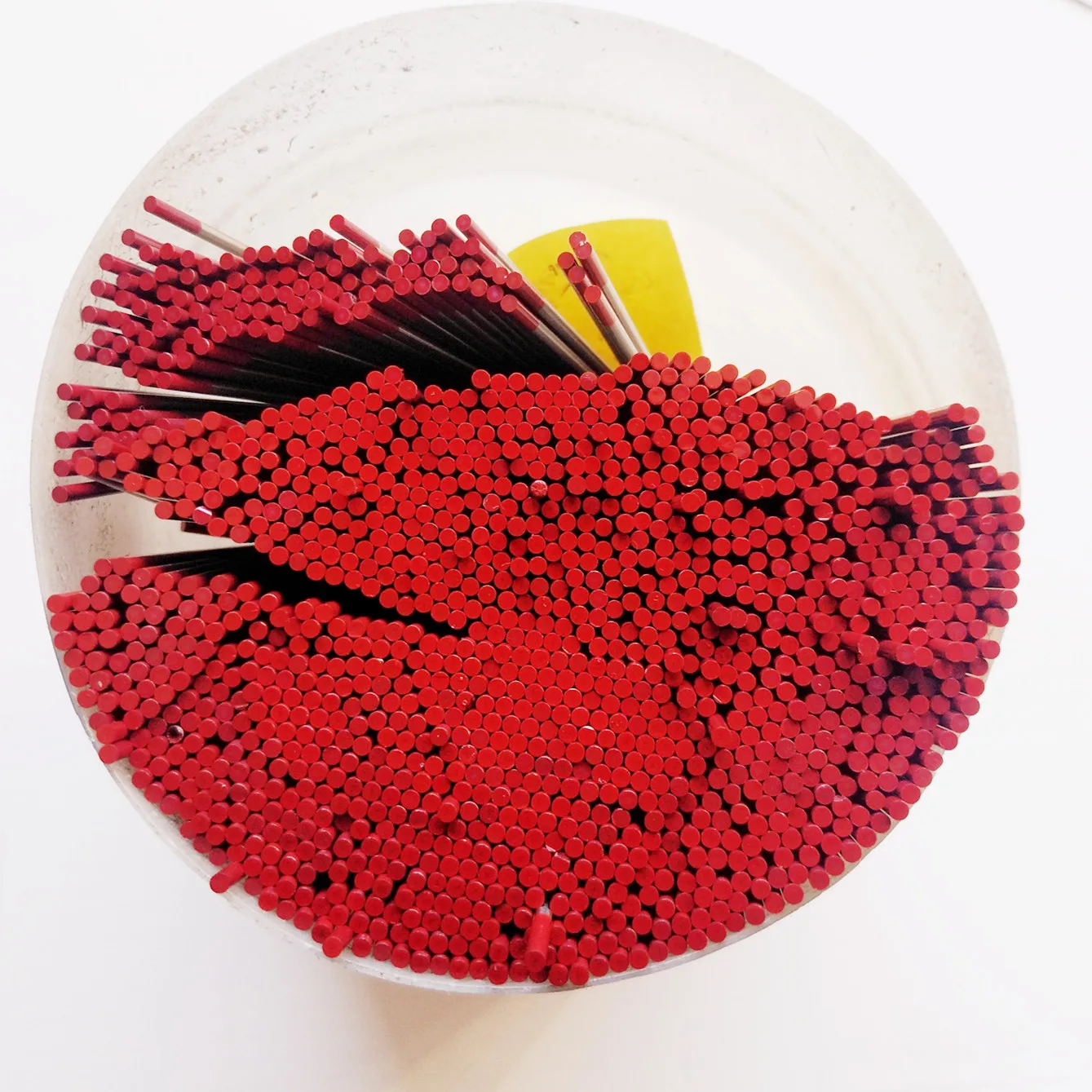 Tungsten Electrode WT20  For Tig Welder Welding Torches And Tig Welding Machines 2.4mm x 150mm 10-pack