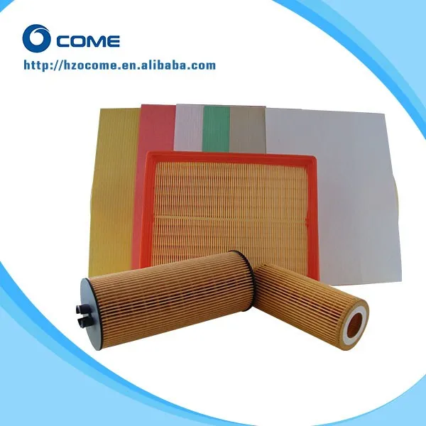 automotive air oil fuel wood pulp car filter paper