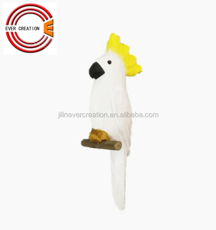 hot sale 100% hand carved animals wooden parrot
