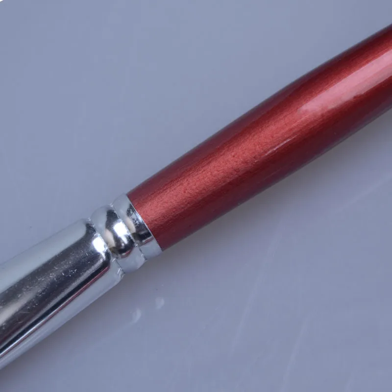 OEM Goat Hair Red Handle 12 pcs Artist Brush Oil Painting Gouache Painting Acrylic Painting