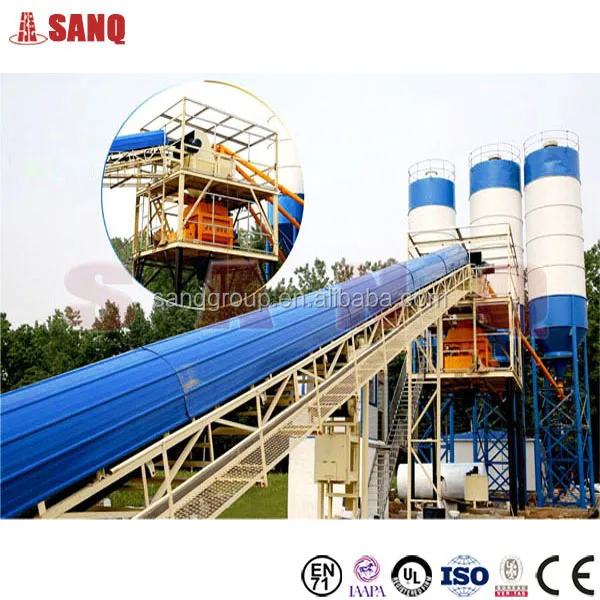 Factory Outlet After-sales Guarantee Ladder-type Hopper Prefabricated Concrete Mixing Plant for Sale