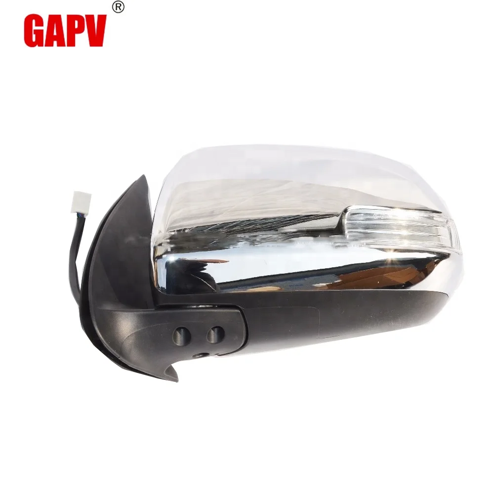 GAPV japan car auto parts side Mirror Left  car mirror 7 wire electrical electrically foldable with lamp For hilux 87940-0k720