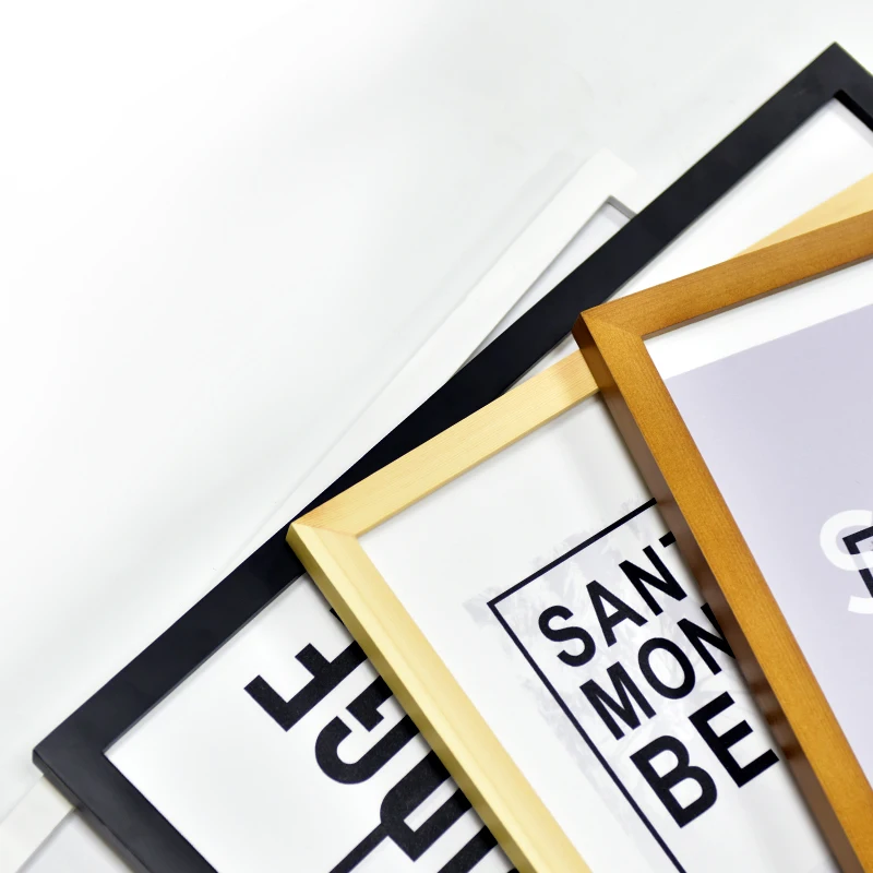 China factory directly wholesale wooden poster photo frame  a0 a1 a2 a3 a4  20x24 24x36