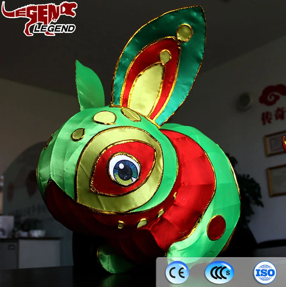 Chinese special traditional decoration rabbit lantern