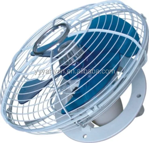 
12 INCH BUS CEILLING FAN,12V/24V CAR OSCILLATING FAN 