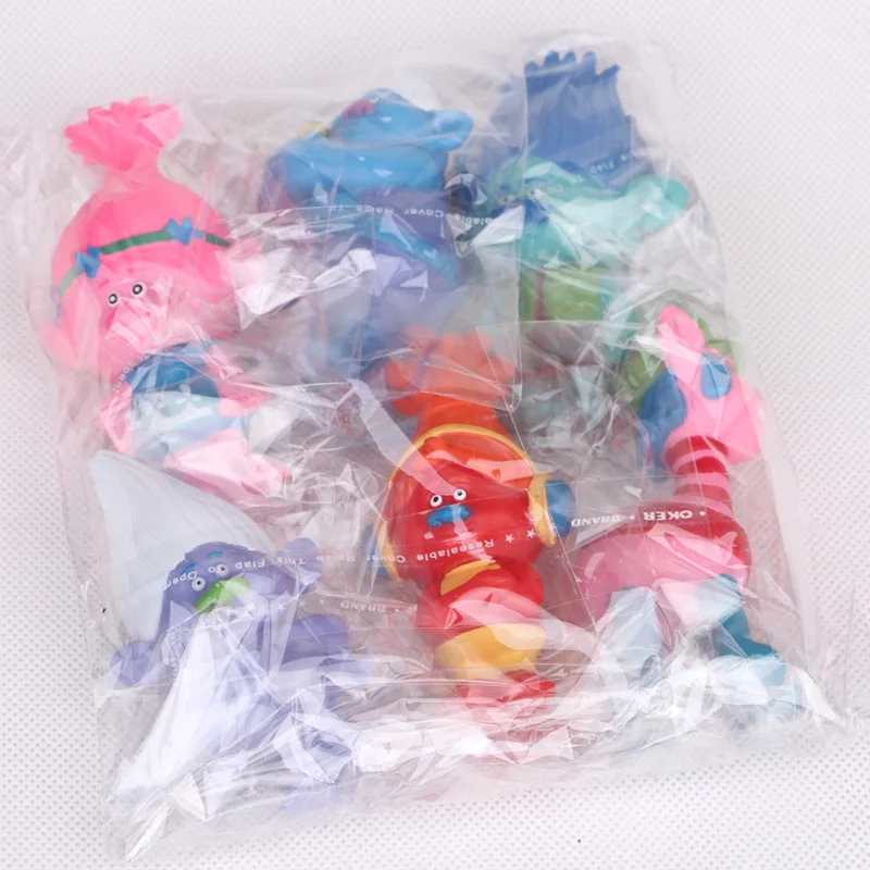 6 New Magic Fairy Trolls Doll Room Desktop Decoration Children Toys And Dolls