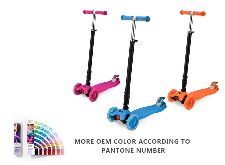 Fashion designed 3 wheel pro scooter/easy rider toys for kids