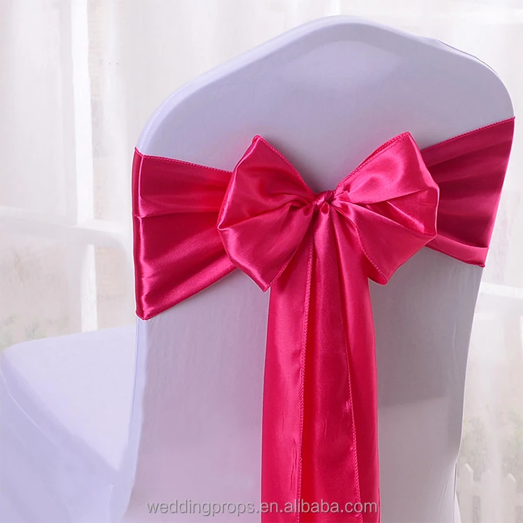 Fancy spandex elastic chair sashes