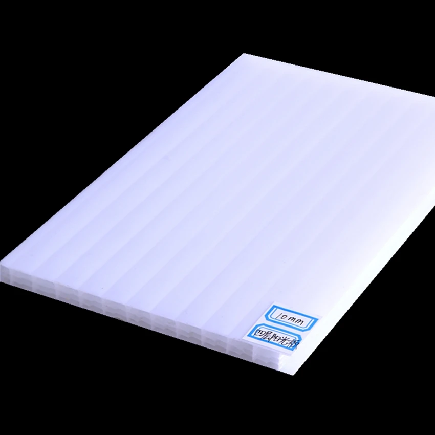 
sun sheet 4mm 6mm 8mm hollow polycarbonate virgin material colored Fireproof German bayer waterproof 