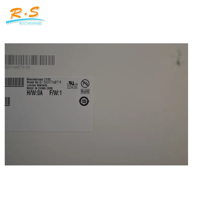  AUO B156XTN07.0 EDP 30pin 1366*768 15 6 тонкий