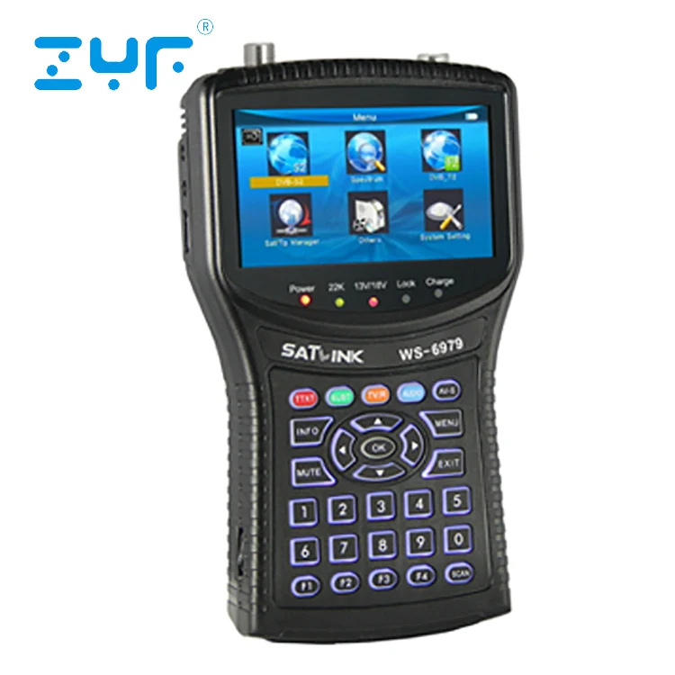 Оптовая продажа Профессиональный 4.3 дюймов ЖК-дисплей Портативный Satlink HD цифровой спутниковый Finder