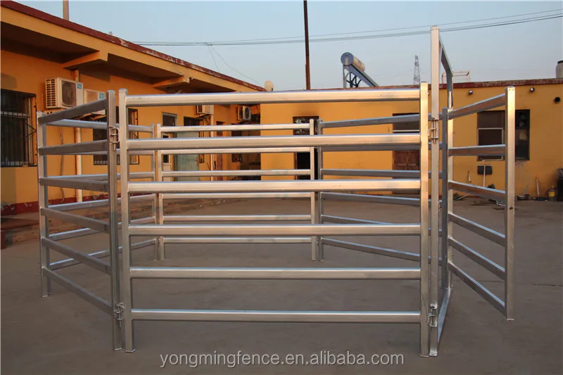  Cattle hurdle corral yard panel