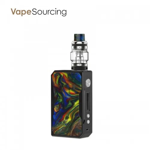 ALL-New Vapo DRAG 157W Box MOD VOOPOO Black Drag Kit 157W with UFORCE T1 Tank