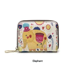 MIYIN Short  Fashion New Korean Version Multifunctional Wallet Card Bag Wallet Women leather card wallet card holder