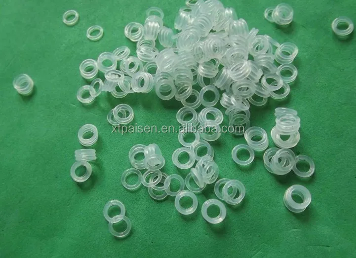 0.5mm 1mm 1.5mm small size white red blue Silicone Rubber sealing o ring black color watch FKM EPDM rubber o-ring
