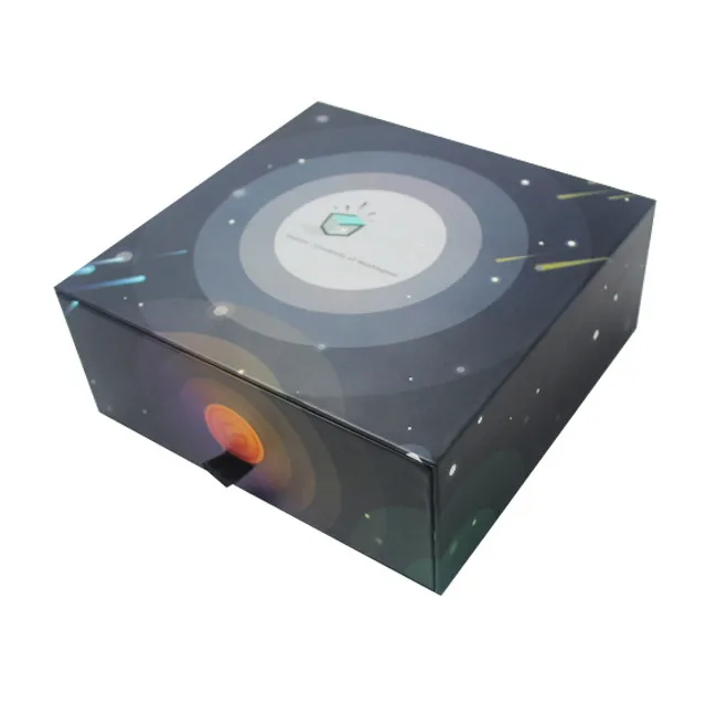 Universal Unlock Mobile Phone Packaging Cell Phone Packing Box Coated Paper Electronic 14*6*16cm Black EVA HS-PB163 Handmade