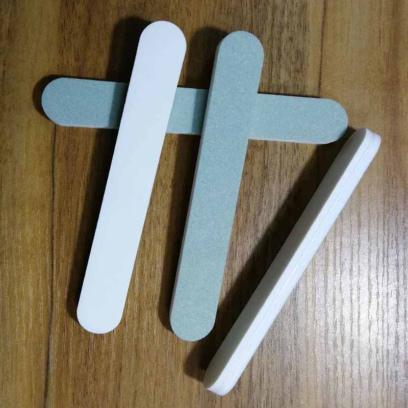 Baoyue manufacturers 2-side sponge wholesale disposable mini nail buffer