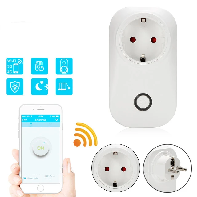 Wifi Smart plug Smart UK/EU/US Plug Alexa and Google Home Plug