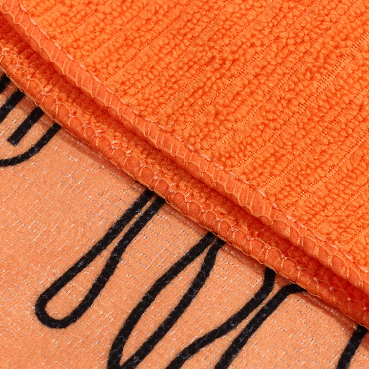 Microfiber Cleaning cloth 2pcs/set 80% polyester 20% polyamide material for kitchen car cleaning cloth