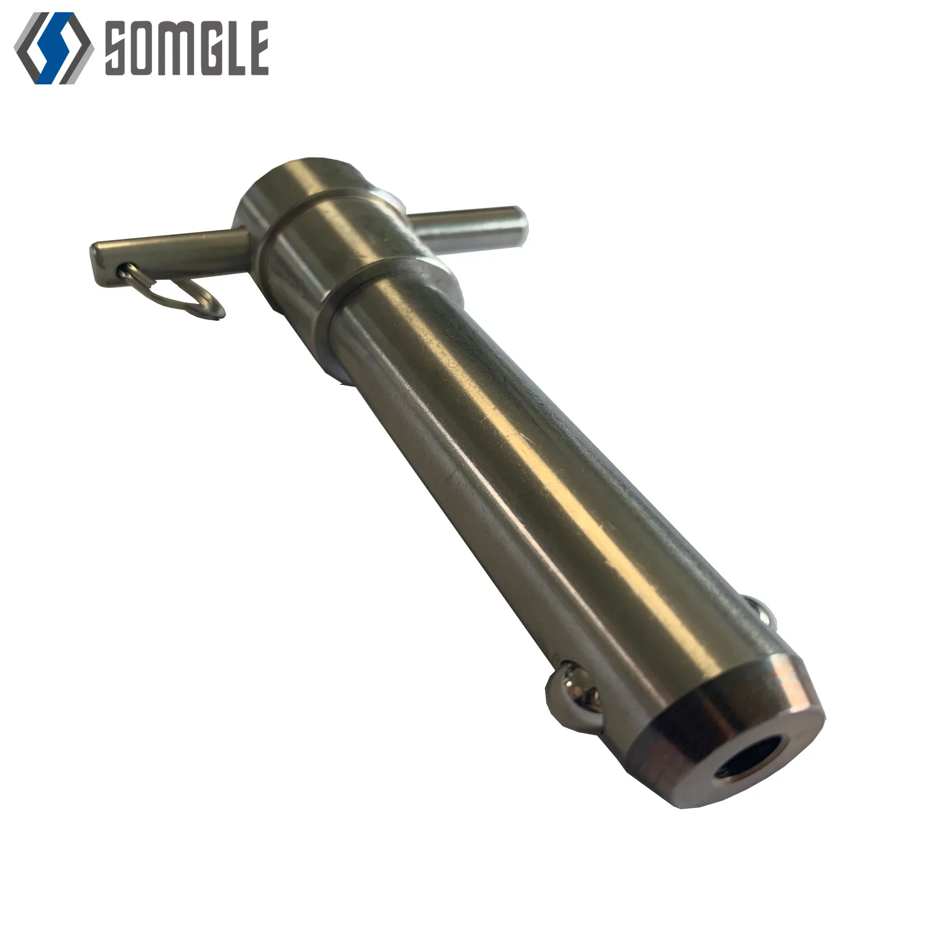 Full Stainless Steel T handle Safety detent Spring Locking quick release ball lock Pin