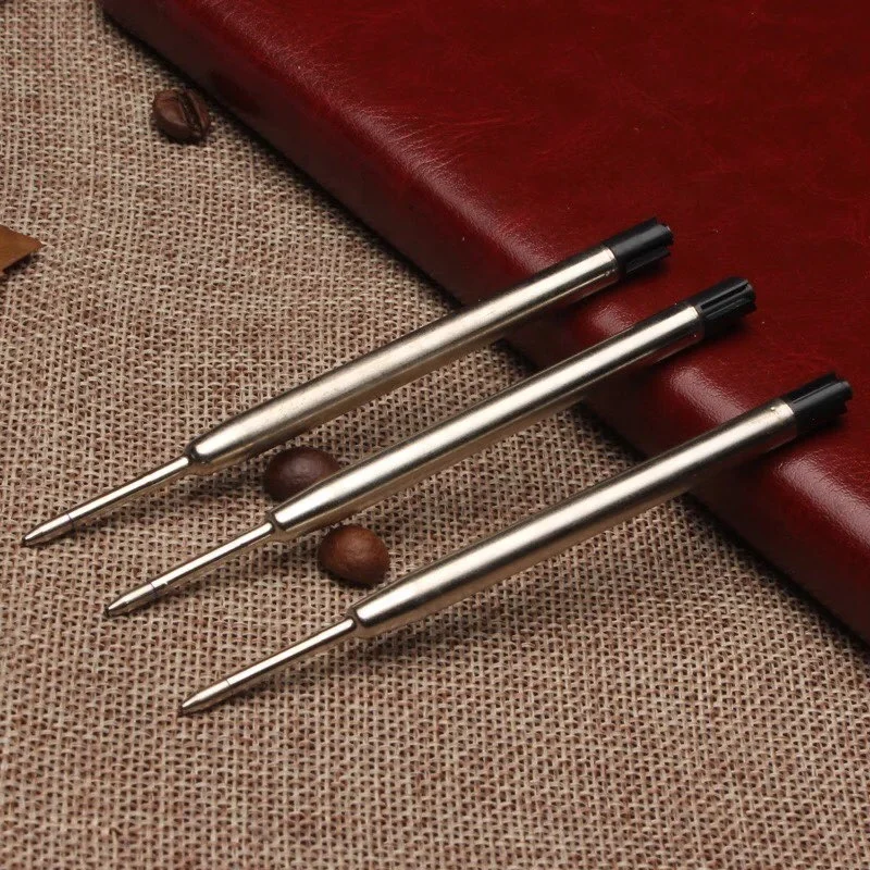 mq-64 Low moq custom made logo rollerball pen refill different metal ballpoint pen refill