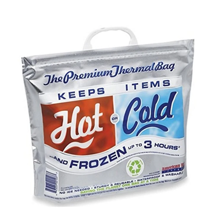Custom thermal disposable pizza warmer delivery bags