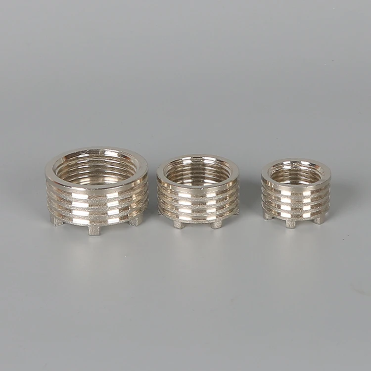 LK-4-601 ( 1/2 )   high quality brass pipe female threads insert fitting with Chrome plating