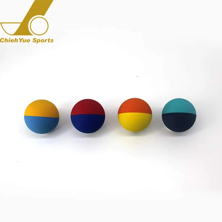 
Yellow Hollow Rubber Bounce Toy Ball For Dog 