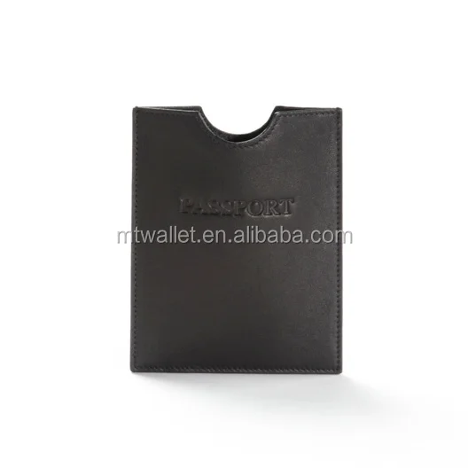 OEM ODM Custom Fashion Design Passport Holder Custom Journal Travel Passport Sleeve Leather Passport Holder