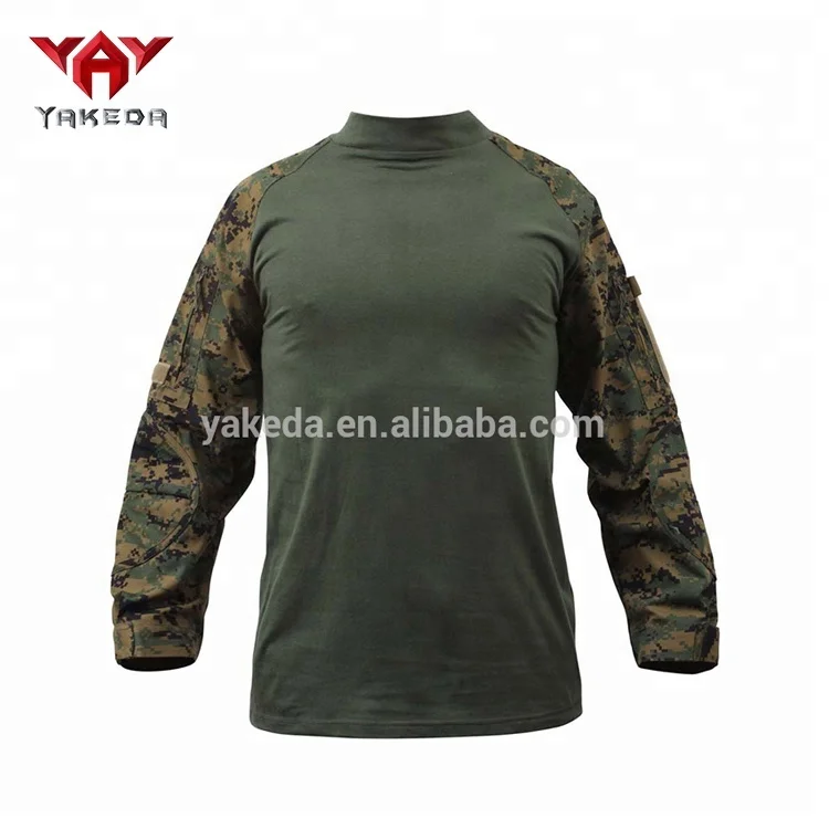  Боевая униформа YAKEDA в армейском стиле для охоты Повседневная камуфляжная Военная Униформа на плечо с бахромой