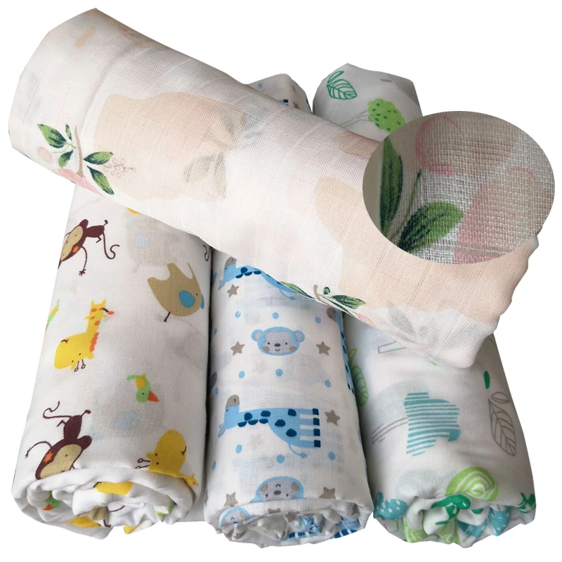 washable soft baby Cotton muslin diapers