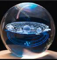 
Wholesale transparent crystal glass ball 