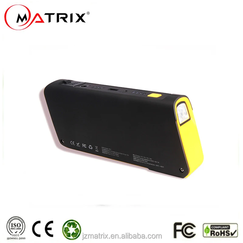 
Car Jump Starter 12V 18000mAH Power Bank Lithium Ion battery Booster 