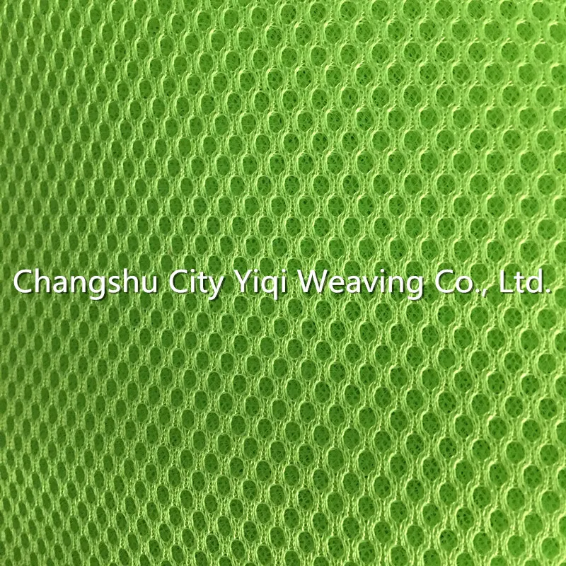 
3d spacer fabric air hole knitted mesh 100% polyester mattress 